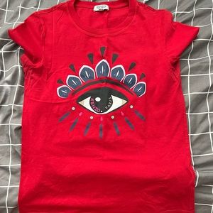 Womens Red Kenzo Shirt.